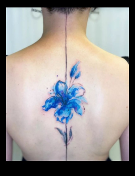 Eleganță fluidă: îmbrățișează grația tatuajelor cu acuarelă