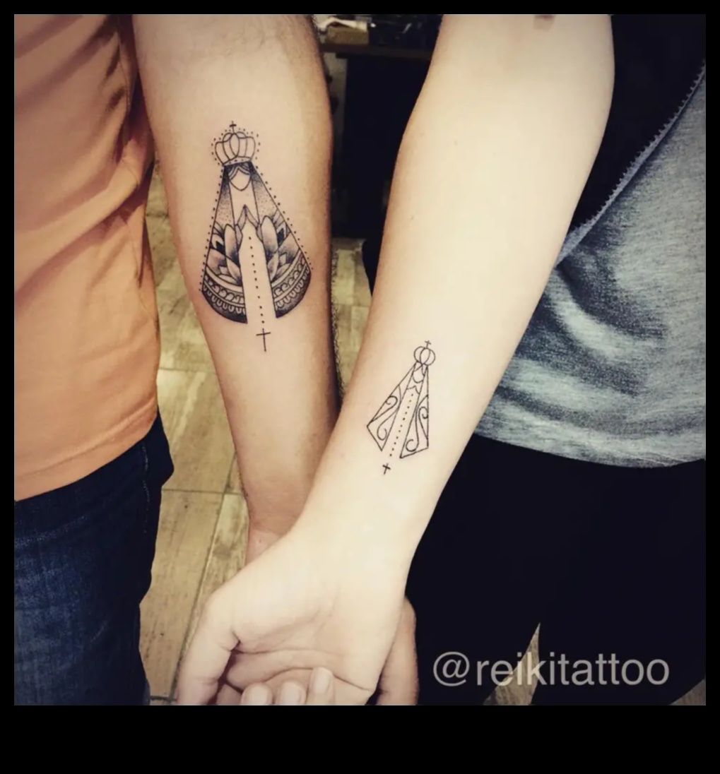 Tatuaje cu flăcări gemene care simbolizează dragostea eternă 3 Flăcări gemene: tatuaje de cuplu care aprind legături pasionale