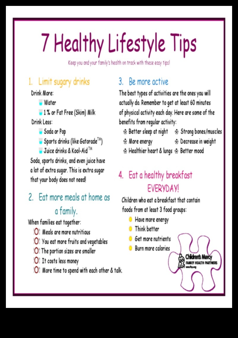 7 sfaturi pentru o viață sănătoasă pentru a fi mai bun 5 Remedieri rapide sau modificări ale stilului de viață pe termen lung?