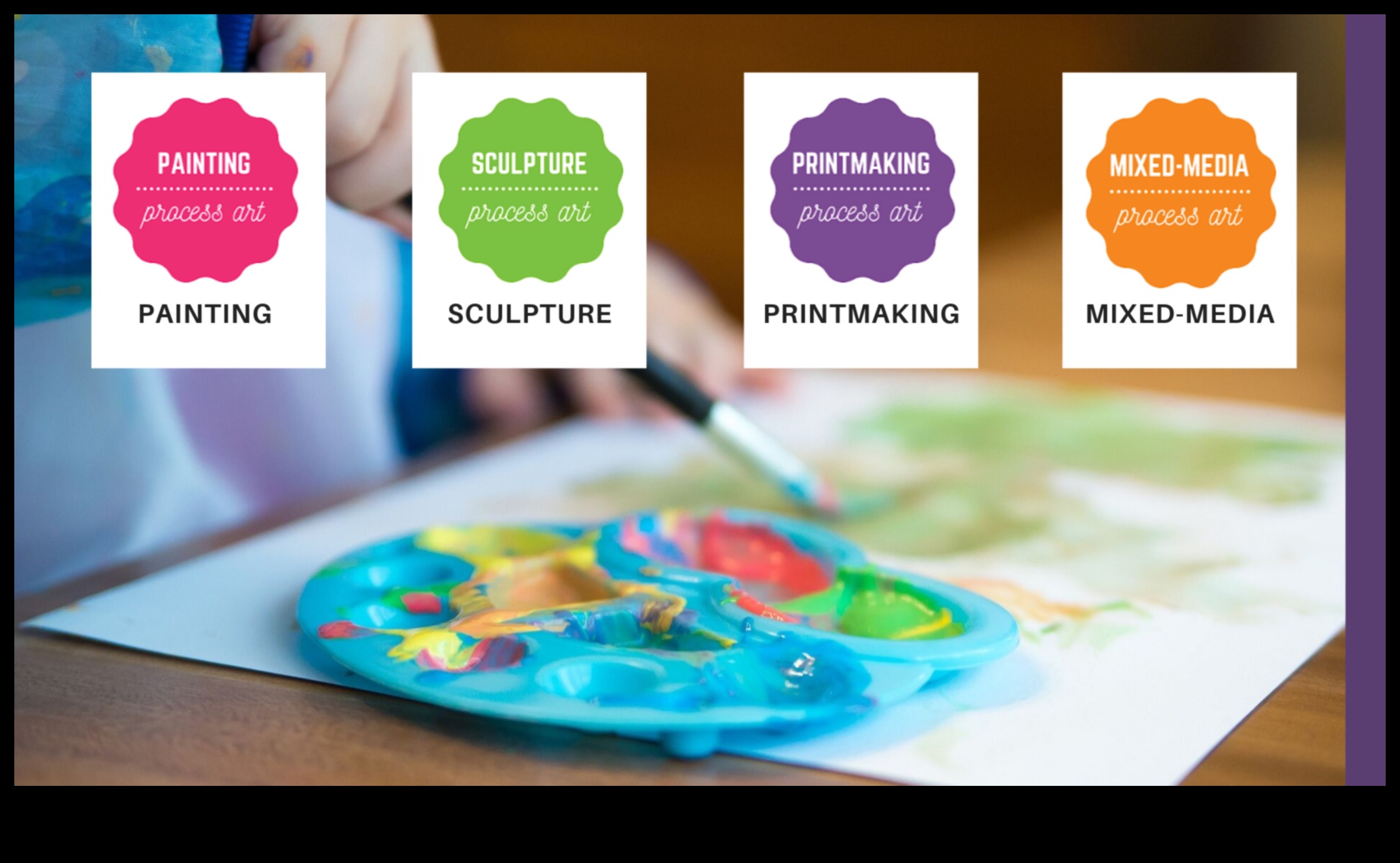 Pensula jucăușă: cultivarea creativității la bebeluș