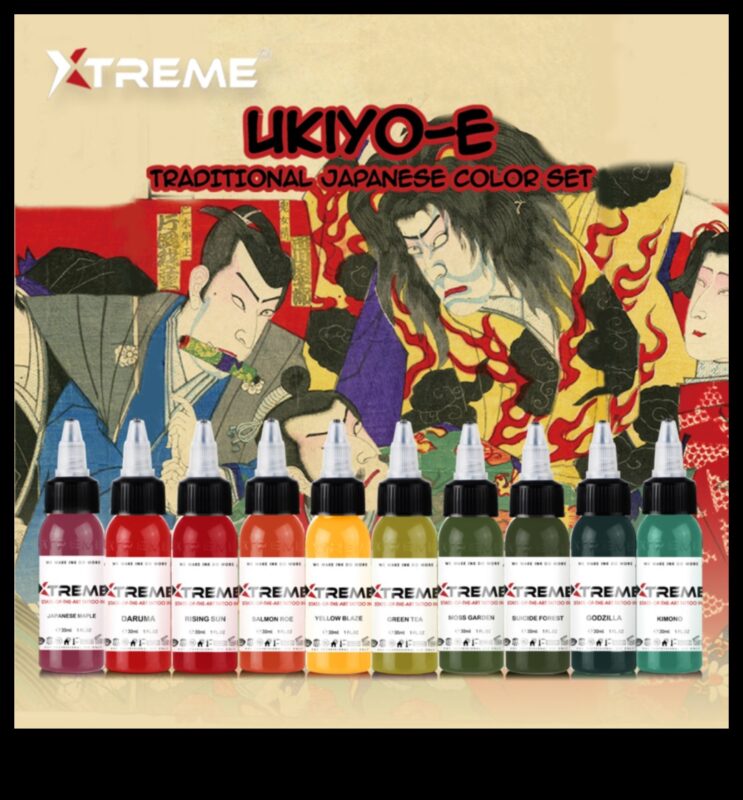 Ukiyo-e Elegance: Călătorie în lumea cernelii japoneze